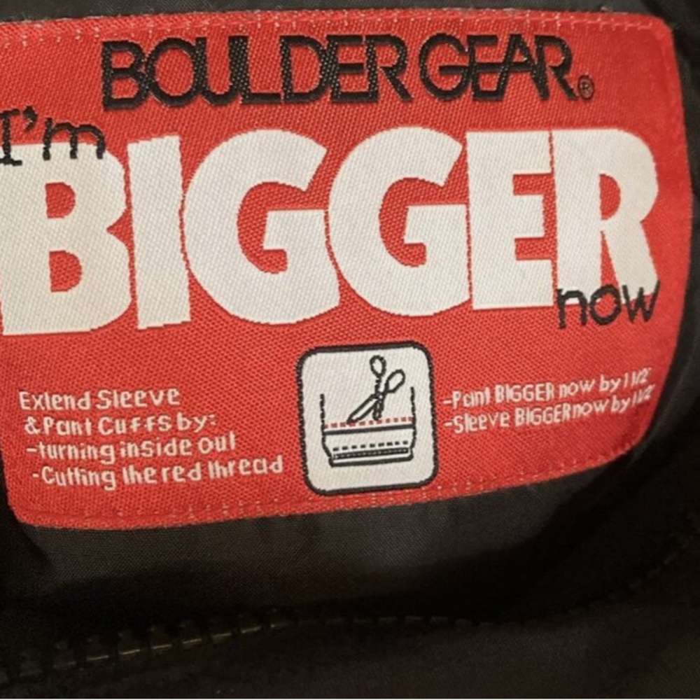 Boulder Gear Snow bib size 3T excellent condition grow w/me - Picture 3 of 4